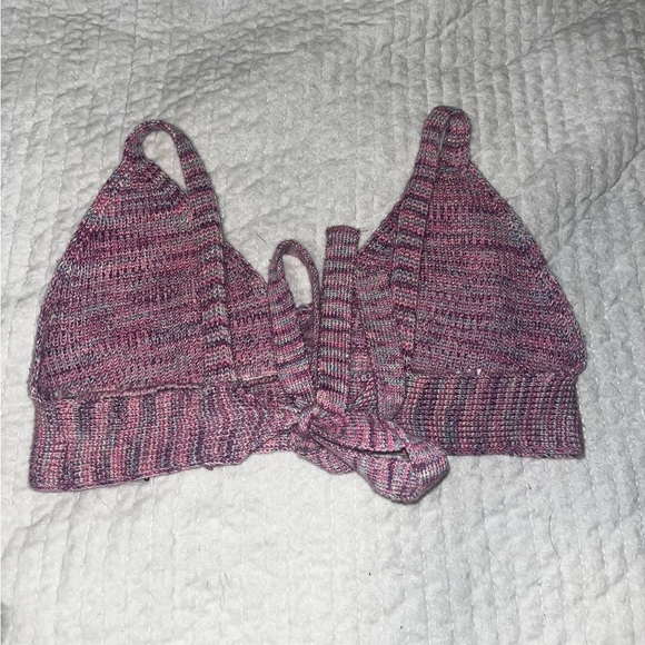 Knit bralette top - Picture 2 of 3
